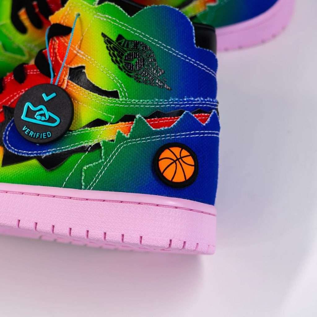 Air Jordan 1 x J Balvin 'Colores Y Vibras' - Made for the W
