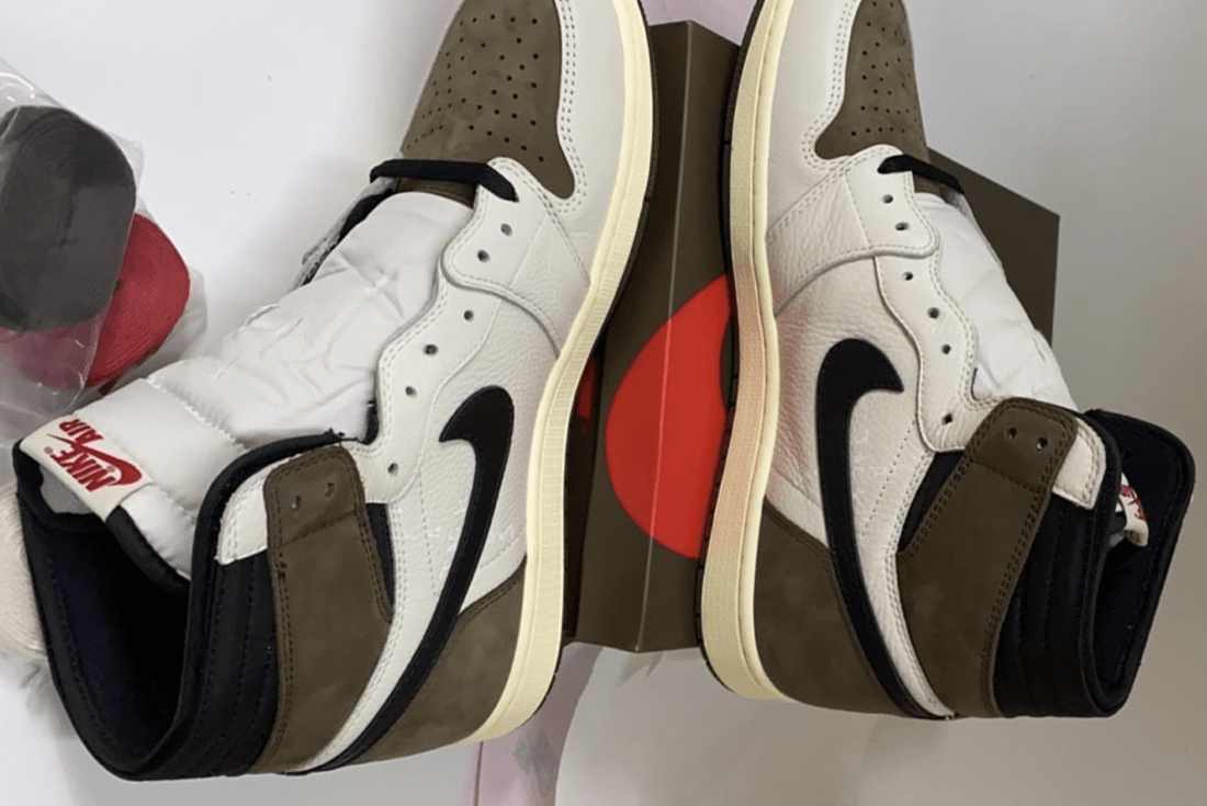 Air Jordan 1 High Mocha Travis Scott x Air Jordan 1 Alternative