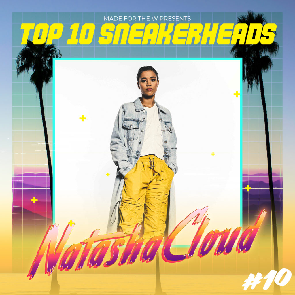 Top 10 Sneakerhead List 2021 10 Natasha Cloud Made For The W