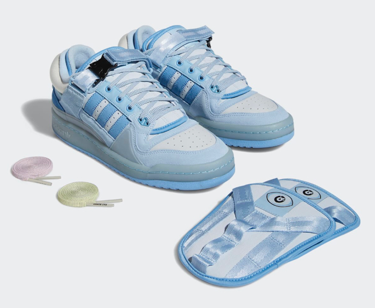 adidas Forum Buckle Low x Bad Bunny Blue Tint Made for the W