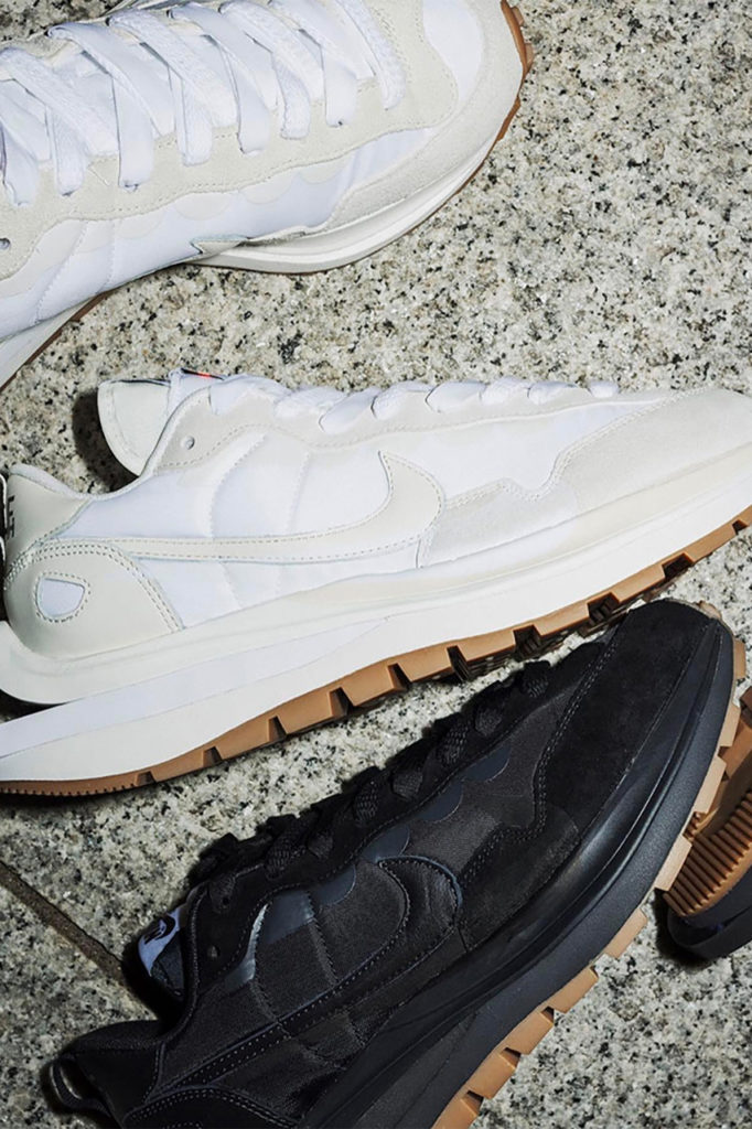 Nike Sacai Vaporwaffle | Black Gum + White Sail - Made for the W